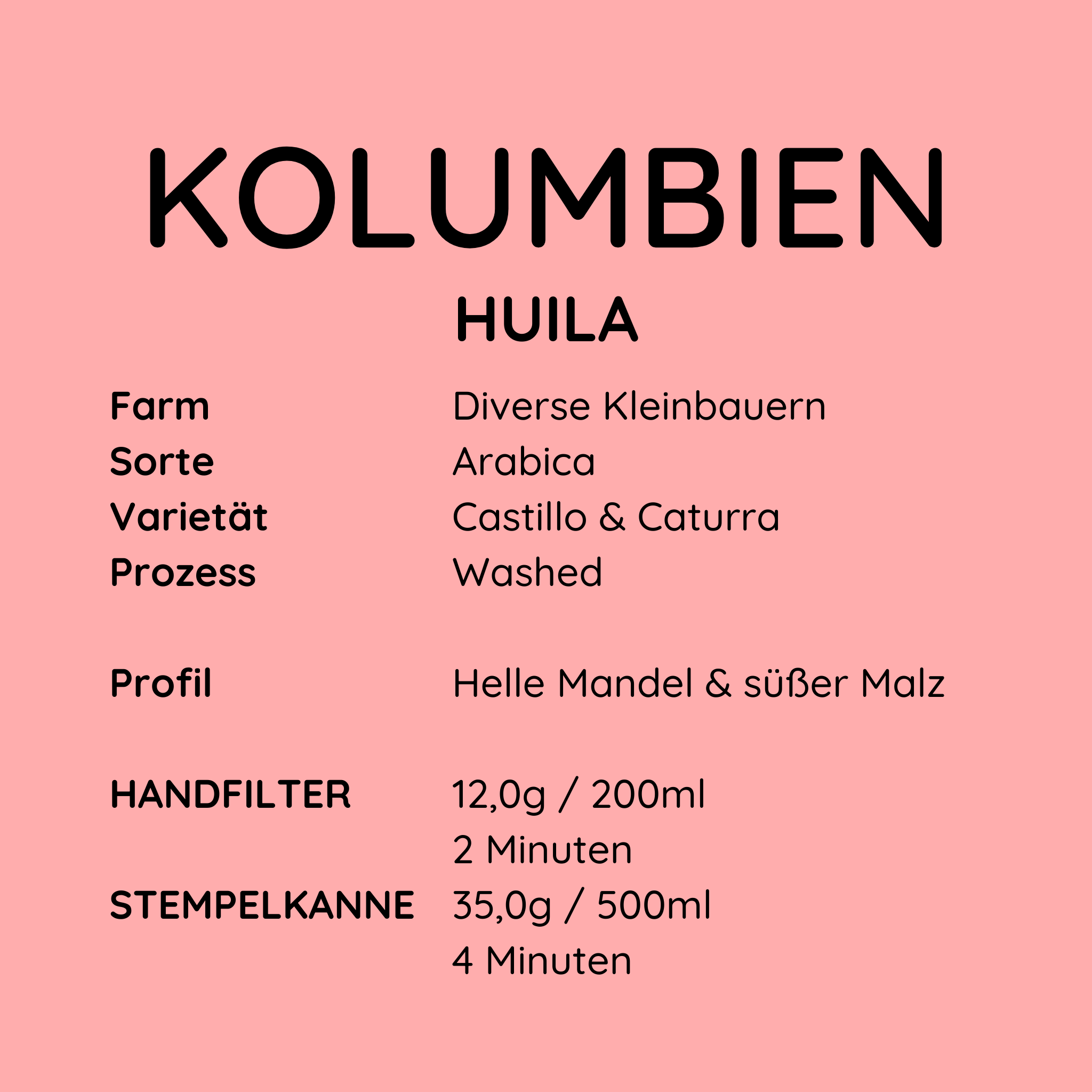 HUILA Entkoffeiniert