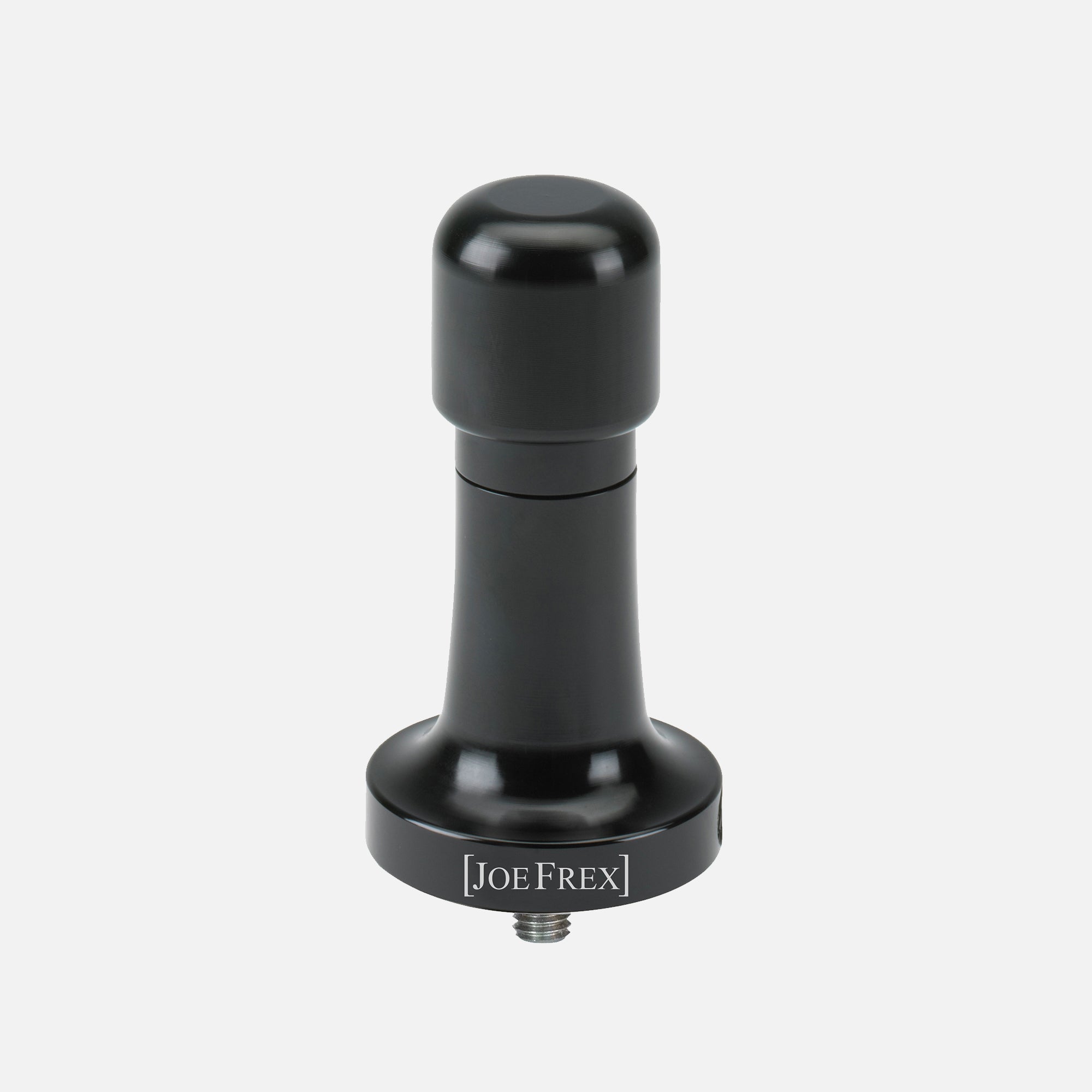Joe Frex Espresso Tamper mit Anpressdruck einstellbar Schwarz